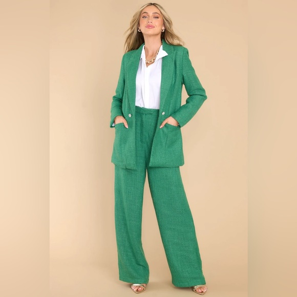 Kelly Green NWT Blazer Size Large Stunning!! - Picture 3 of 4